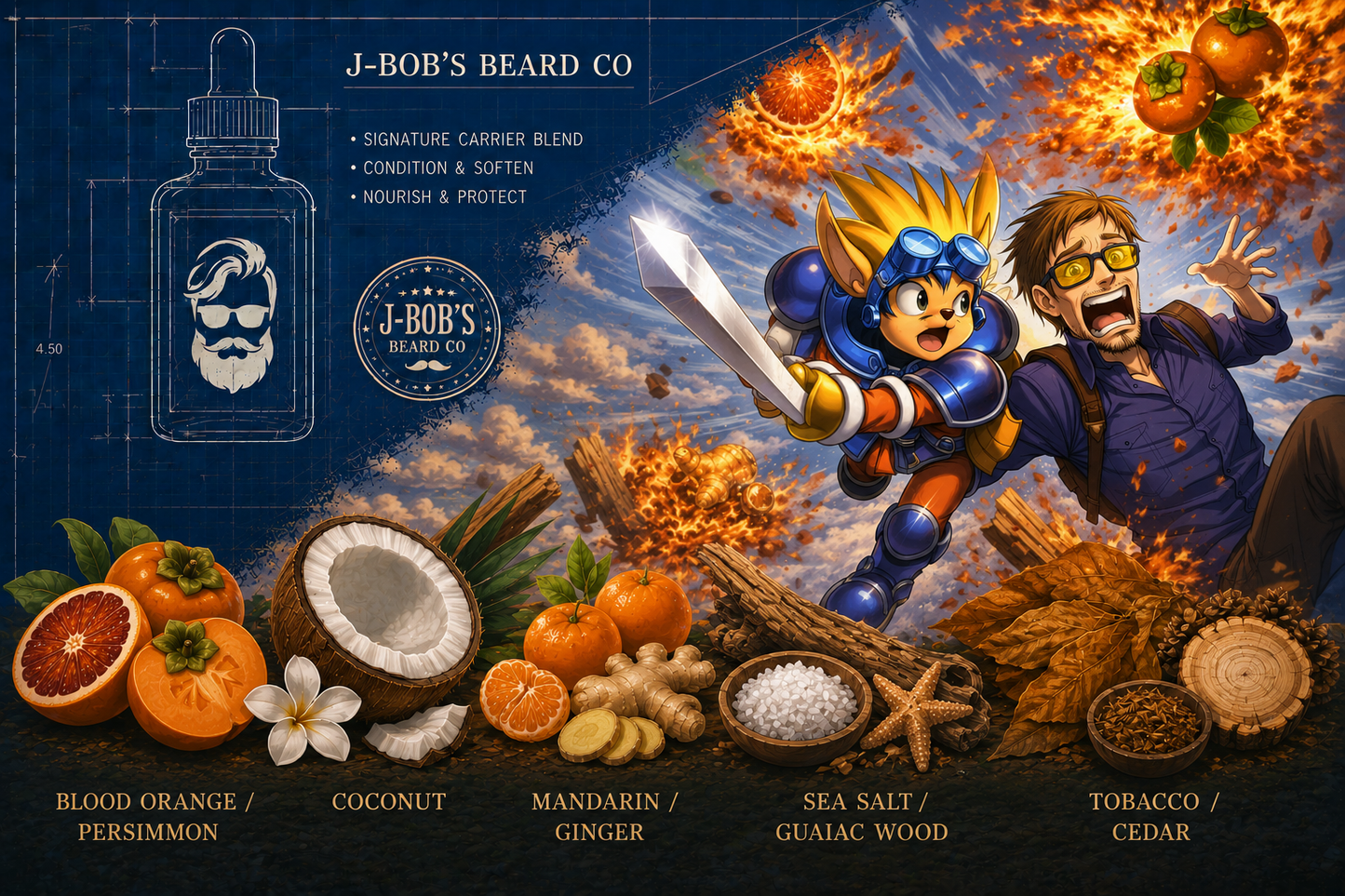 Sparkster Beard Oil